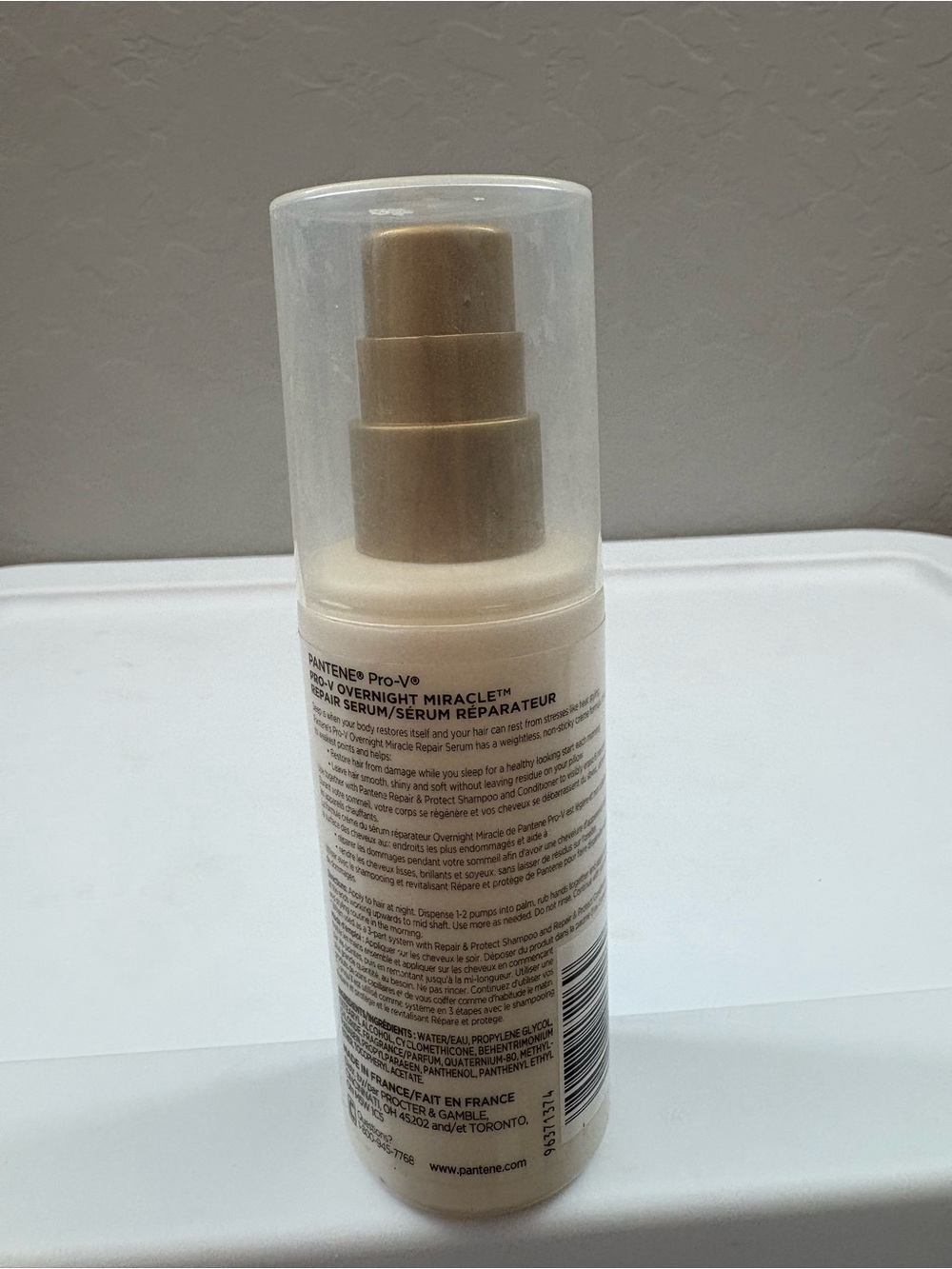 Pantene Pro-V overnight miracle repair serum discontinued new unused 4.9 oz - Picture 4 of 8